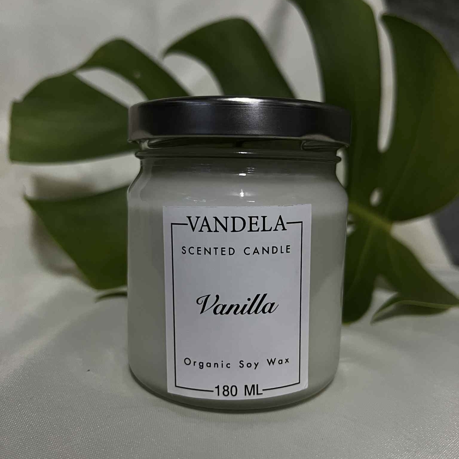 เทียนหอมกลิ่น VANILLA 180ML